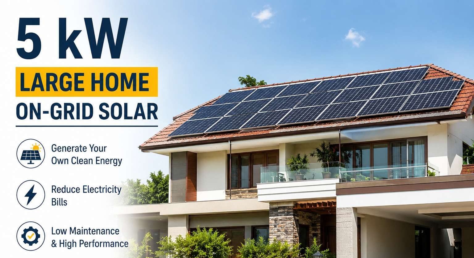 5 kW Solar System